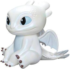 Beast Kingdom - How to Train Your Dragon - Vinyl Piggy Bank - Light Fury