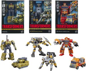 Hasbro Collectibles - Transformers - Age of the Primes - Wave 3 Voyager 3-Piece Action Figure Assortment