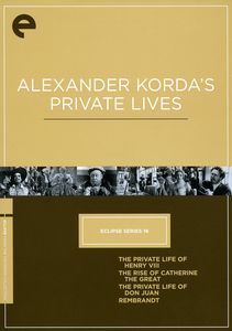 Alexander Korda's Private Lives (Criterion Collection)