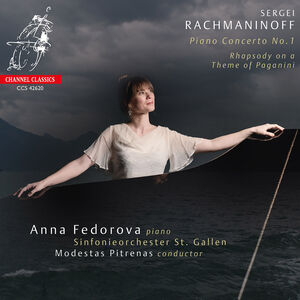 Rachmaninov: Piano Concerto No.1; Rhapsody on a Theme of Paganini , Anna Fedorova