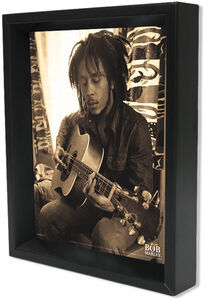 Bob Marley - Sepia - 8x10 Framed 3D Lenticular 