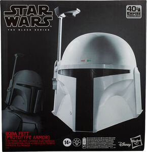 Hasbro Collectibles - Star Wars - The Black Series - Boba Fett (Prototype Armor) Electronic Helmet