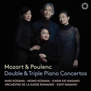 Mozart & Poulenc Double & Triple Concertos , Karin Kei Nagano