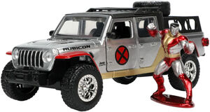 Jada Toys - 1:32 Marvel X-Men - Hollywood Rides - '20 Jeep Gladiator with Colossus Figure 