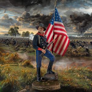 Infinite Statue - John Wayne Civil War 1863 1/ 6 Statue 