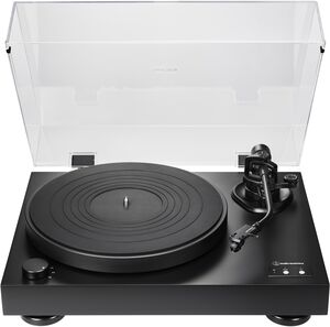 Audio Technica AT-LP8X Semi-Automatic Direct Drive Turntable Black 
