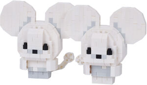 Nanoblock - Pokemon RS Series - Tandemaus Building Kit