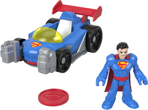 Fisher Price - Imaginext DC Super Friends: Metal Force Supermobile Vehicle 