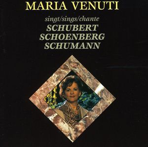 Maria Venuti Sings Schubert , Maria Venuti