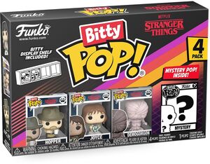 Funko Bitty POP!: Stranger Things SZN1 - Hopper 4-Pack