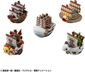 Megahouse - One Piece - Yuracolle Series - One Piece Grand Line Collection (One Random Ship per Perchase)