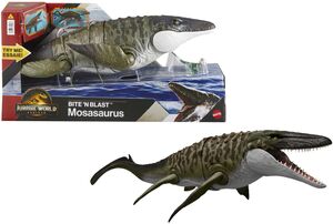 Mattel - Jurassic World: Rebirth Bite'N Blast Mosasaurus
