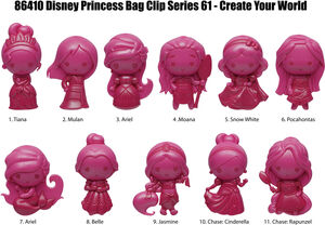 Monogram - Disney Princess: Create Your World - 3d Blind Bag Clip Series 64