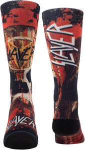 Perri's - Slayer - Horror Skull Dye Sublimation - Crew Socks 