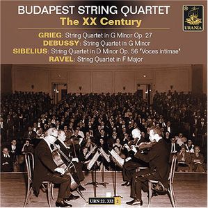 XX Century Repertoire , Budapest Quartet