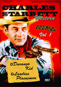The Durango Kid /  Lawless Plainsmen (Charles Starrett Western Double Feature Volume 1)