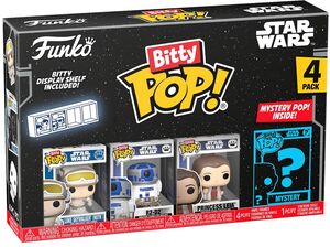 FUNKO Bitty POP!: Star Wars: The Empire Strikes Back S2 - Luke 4-Pack