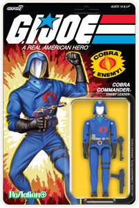 G.I. JOE REACTION+ WV1 - COBRA COMMANDER (CARTOON)