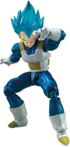 Tamashii Nations - Dragon Ball Super - S.H.Figuarts - Super Saiyan God Super Saiyan Vegeta (Unwavering Saiyan Pride) Action Figure