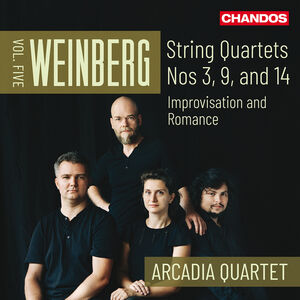 Weinberg: String Quartets, Vol. 5 , Arcadia Quartet