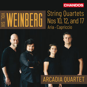 Weinberg: String Quartets, Vol. 6 , Arcadia Quartet