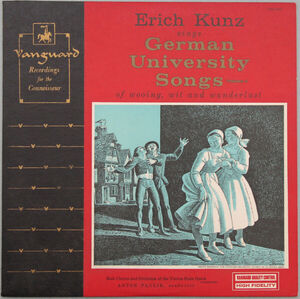 German University Songs 2 , Erich Kunz