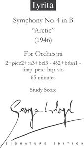 Lloyd: Symphony No. 4 - Study Score