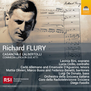 Flury: Casanova e l'Albertolli, Comedia lirica in due atti , Carlo Allemano