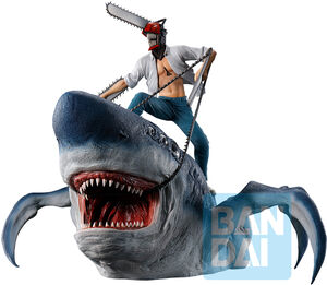 Ichibansho - Chainsaw Man - Chainsaw Man & Beam Figure