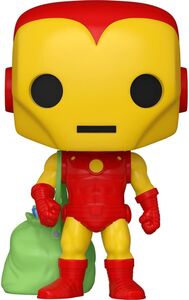 FUNKO POP! MARVEL: Holiday - Iron Man with Bag