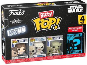 FUNKO Bitty POP!: Star Wars: The Empire Strikes Back S2 - Han 4-Pack