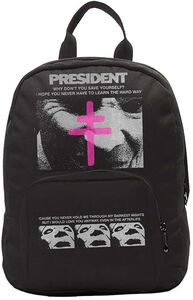 Rocksax - President - Conclave Logo - Mini Backpack (Black)