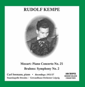 Concerto 25 / Symphony 2 , Rudolf Kempe