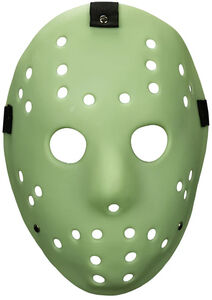 Trick or Treat Studios - Mabry Monsters - Killer Goalie Glow Injection Plastic Mask 