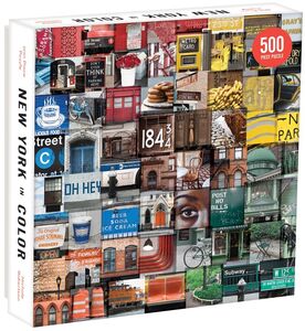 NEW YORK IN COLOR 500 PIECE PUZZLE