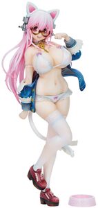 SUPER SONICO PVC FIG WHITE CAT VER