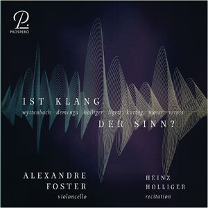 Ist Klang Der Sinn Zeitgenossische Werke Fur Cello , Alexandre Foster