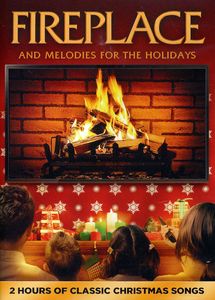 Fireplace and Melodies for the Holidays