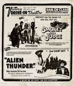 Smokey and the Judge /  Alien Thunder (aka Dan Candy's Law) [Drive-in Double Feature #19] , Rory Calhoun