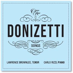 Donizetti: Songs Vol. 1