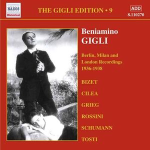 Vol. 9-1936-38 HMV Recordings: , Beniamino Gigli