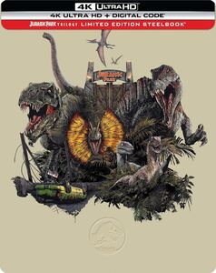 Jurassic Park Trilogy (Steelbook)