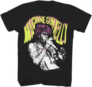 MGK - Singing Photo T-Shirt -  Large Black 33981073A3 