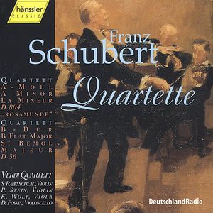 String Quartets D 804 Op 29 D 36 , F. Schubert