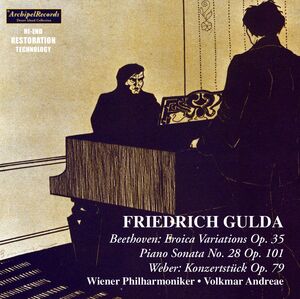 Piano Sonatas , Friedrich Gulda