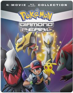 Pokemon Diamond and Pearl Movie 4-pack