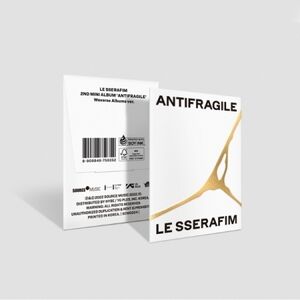 Antifragile - Weverse Albums Version - incl. 2 Photo Cards, QR Code + Guide [Import]