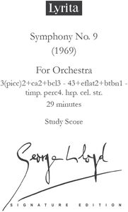 Lloyd: Symphony No. 9 - Study Score