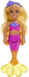 Mattel - Barbie Fairytale Mermaid Chelsea Doll, Blond Hair 