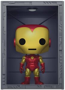 Funko Marvel Iron Man Hall of Armor Mdl. 4 Dlx. Pop! Figure - PX Exclusive